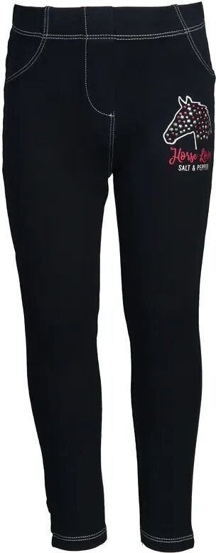 Salt & Pepper Leggings HORSE in navy