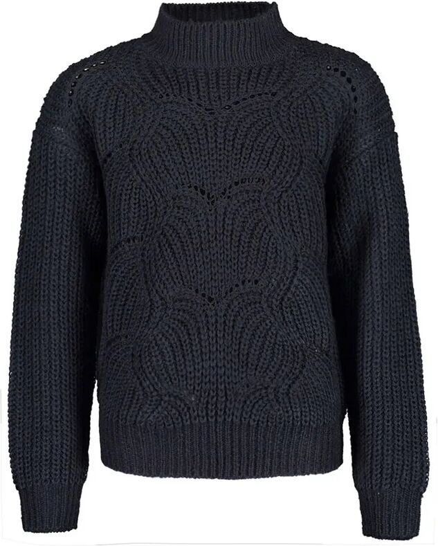 BLUE SEVEN Rollkragenpullover INSPIRATION mit Strickmuster in nachtblau