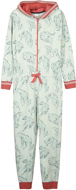 Sanetta Schlaf-Overall SAN – LEO in frosty bleu