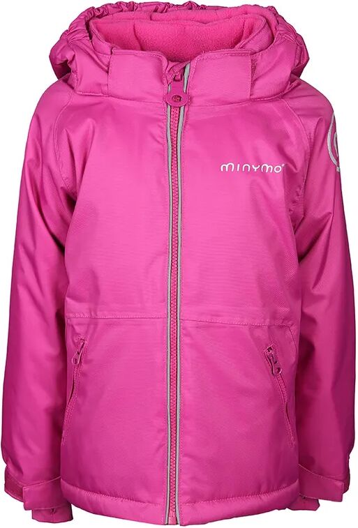 Minymo Schneejacke OXFORD mit abnehmbarer Kapuze in pink