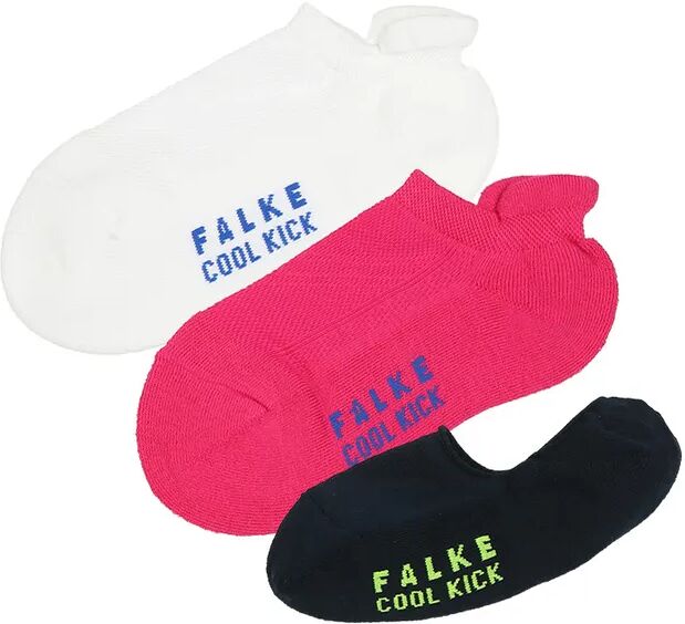 Falke Sneaker-Socken COOL KICK 3er Pack in gloss/white/navy