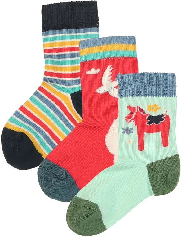 frugi Socken ABISKO SKY 3er-Pack in bunt