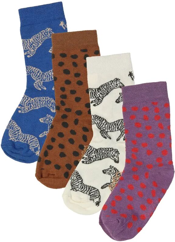 ewers Socken ZEBRAFLECKEN 6er-Pack in bunt