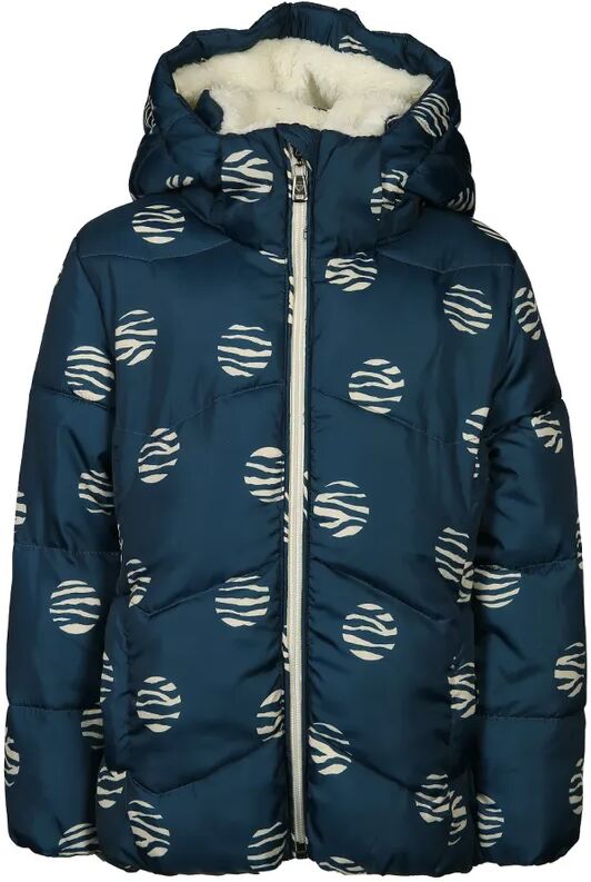 Sanetta Steppjacke CRAZY ZEBRA in blue ink