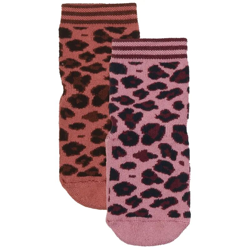 ewers Stoppersocken SOFTSTEP - LEO 2er-Pack in altrosa