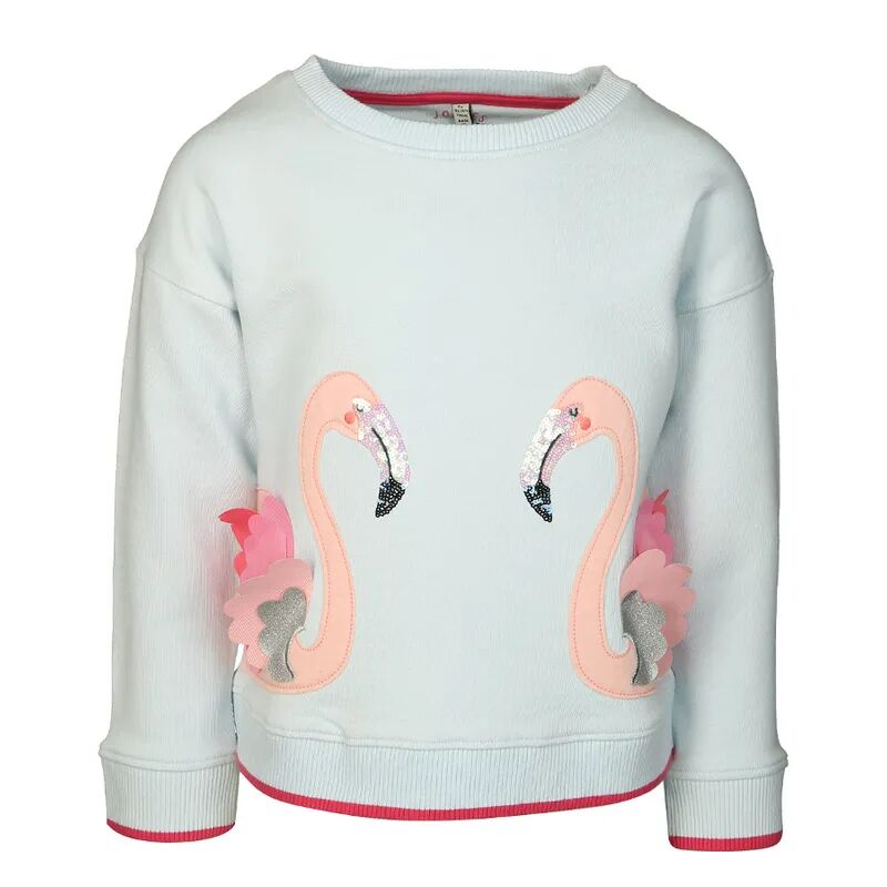 Tom Joule® Sweatshirt TIANA – FLAMINGO in hellblau