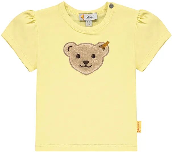 Steiff T-Shirt BABY – HELLO SUMMER GIRL in gelb