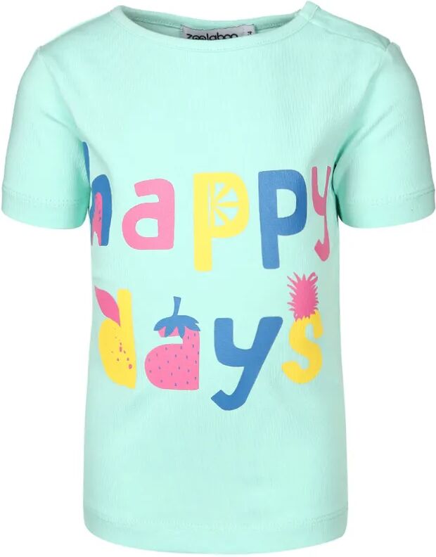 zoolaboo T-Shirt HAPPY DAYS in mint/bunt