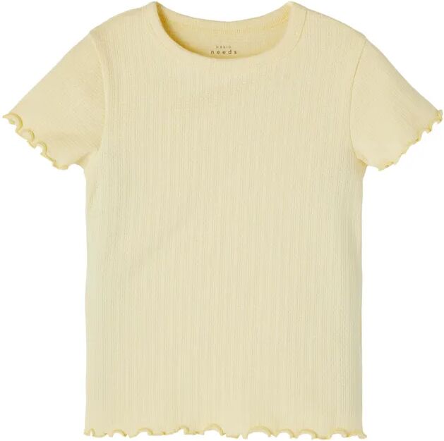 name it T-Shirt NKFVIBSE in double cream