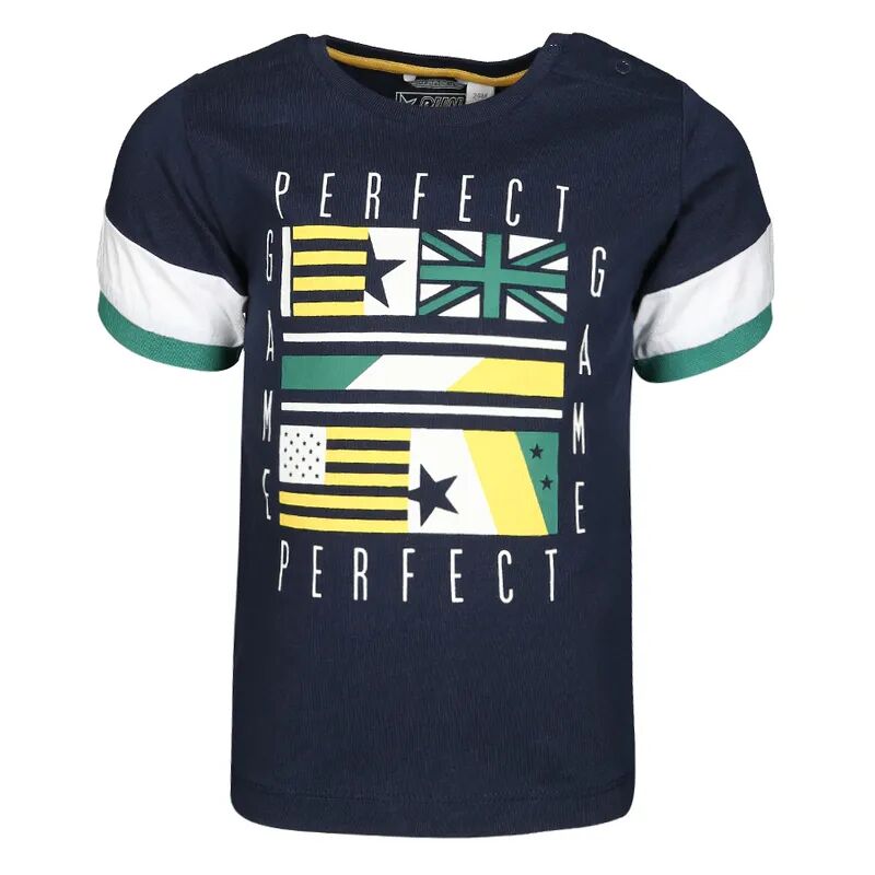sarabanda T-Shirt PERFECT GAME in dunkelblau/gelb
