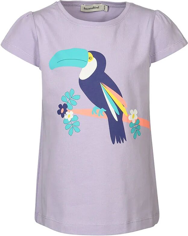 tausendkind collection T-Shirt SUMMER BIRD in lavendel