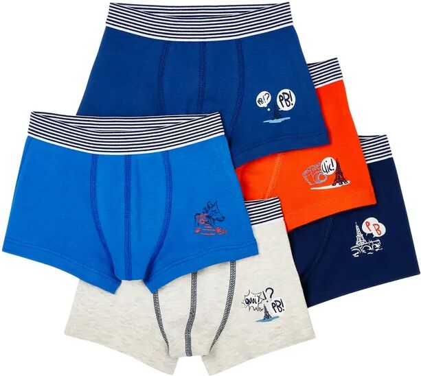 Petit Bateau Unterhose COOL 5er-Pack in multico