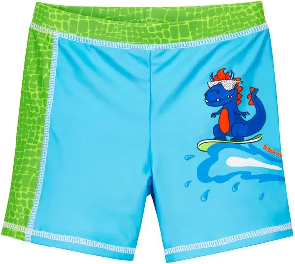 Playshoes UV-Schutz-Shorts DINO in blau/grün