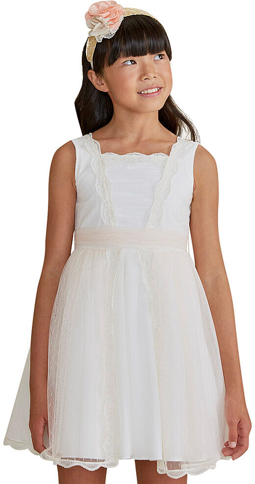 ABEL & LULA Mädchen Kleid creme   Kinder   Größe: 116   5037