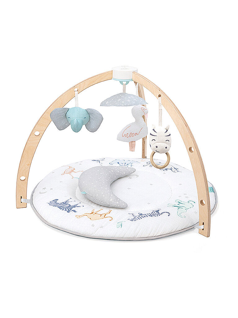 ADEN + ANAIS Baby Spieldecke mit Bogen weiß   Kinder   AAGM10001