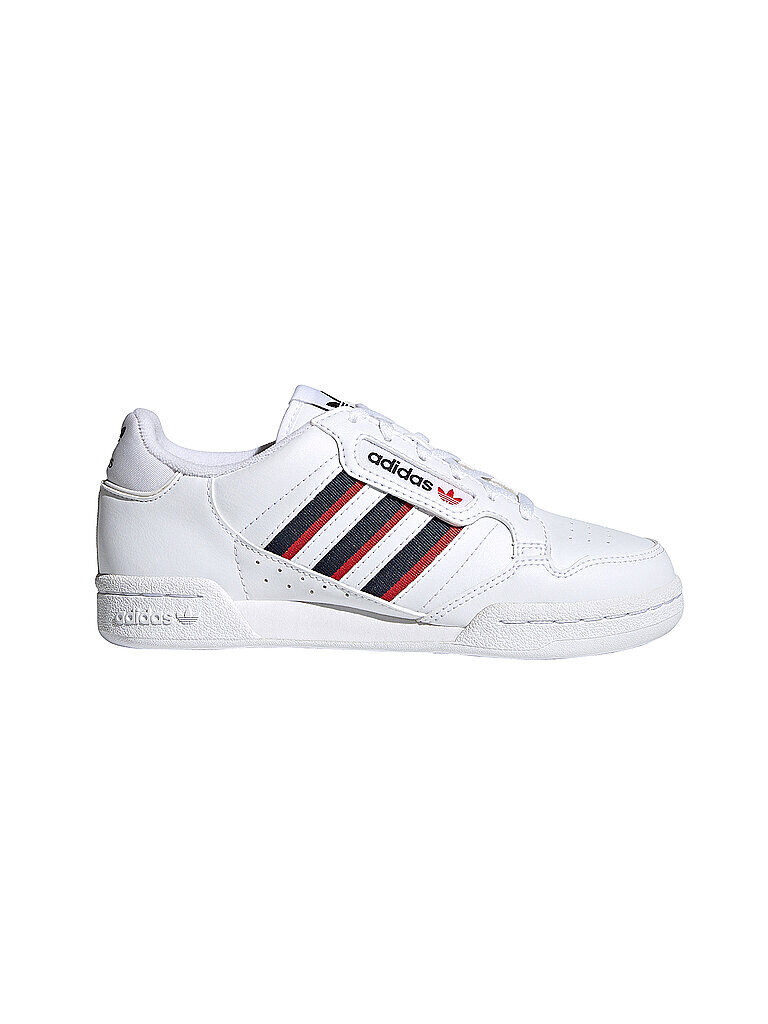 Adidas Jungen Sneaker Continental 80 Stripes weiß   Kinder   Größe: 37 1/2   FX6088