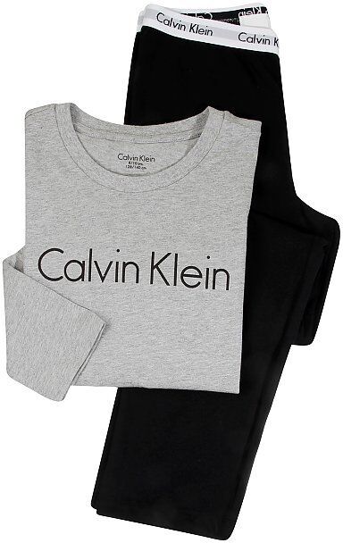 Calvin KLEIN Jungen Pyjama grau   Kinder   Größe: 12-14J   B70B700052