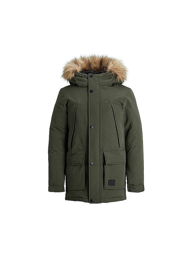 JACK & JONES Jungen Parka JJSUPER olive   Kinder   Größe: 176   12190443