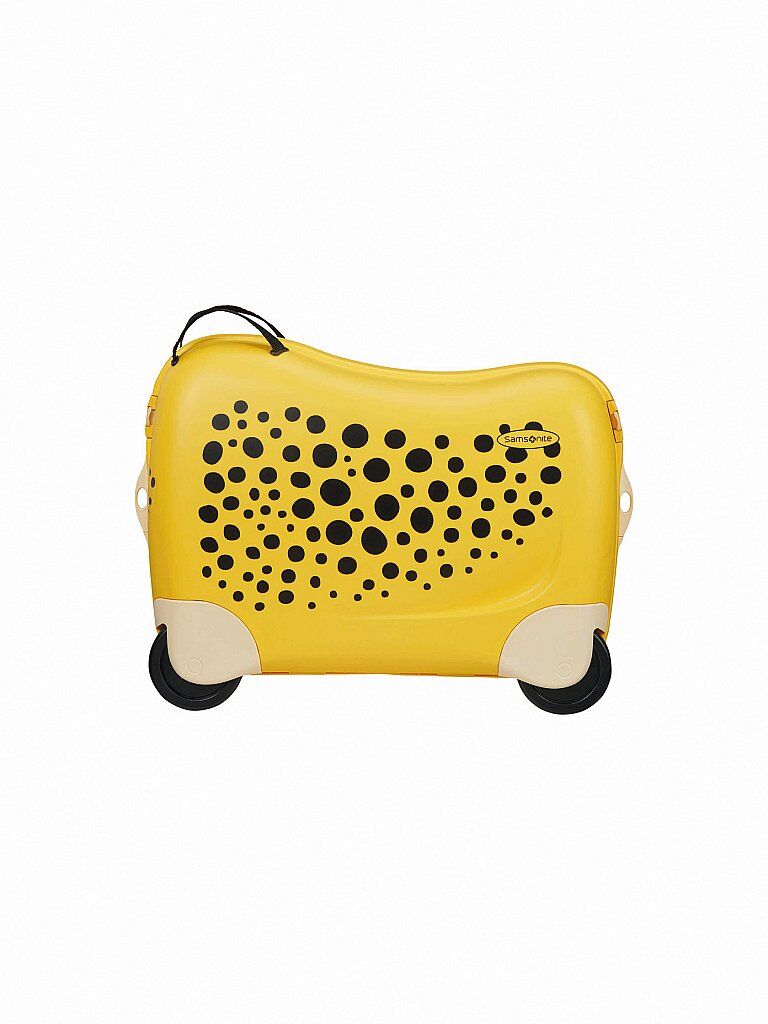 Samsonite Kinder Trolley " Dream Rider Suitcase " ( Cheetah C. )  gelb   109640