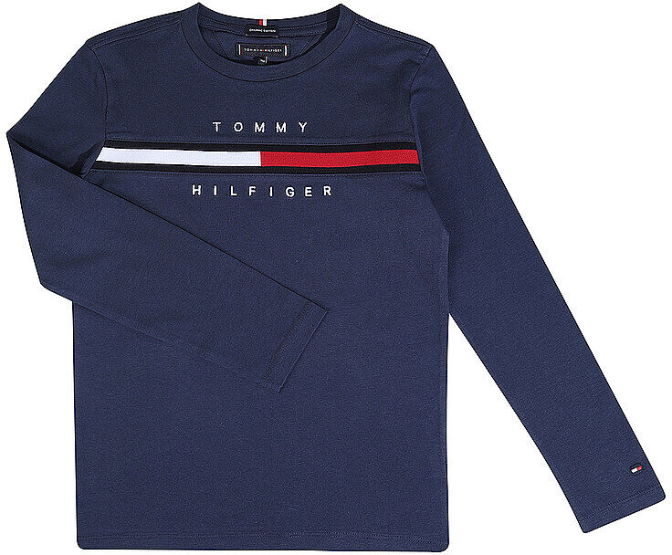 Tommy Hilfiger Jungen Langarmshirt  blau   Kinder   Größe: 176   KB06951