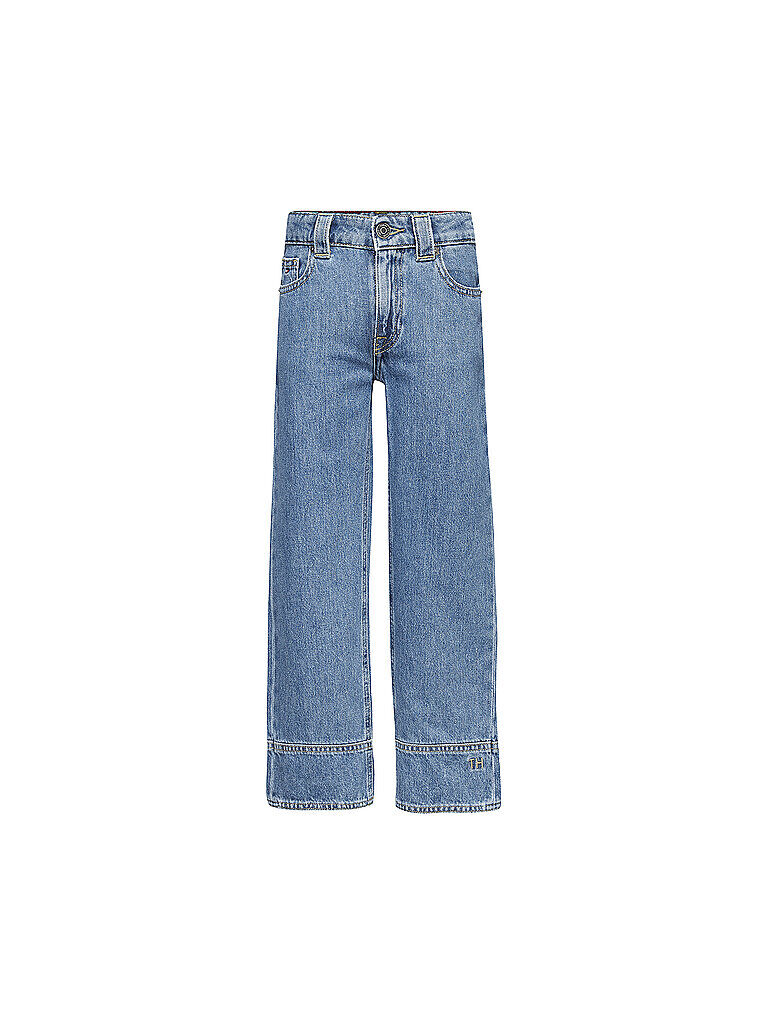 Tommy Hilfiger Jeans Straight Fit Girlfriend blau   Kinder   Größe: 140   KG0KG06230