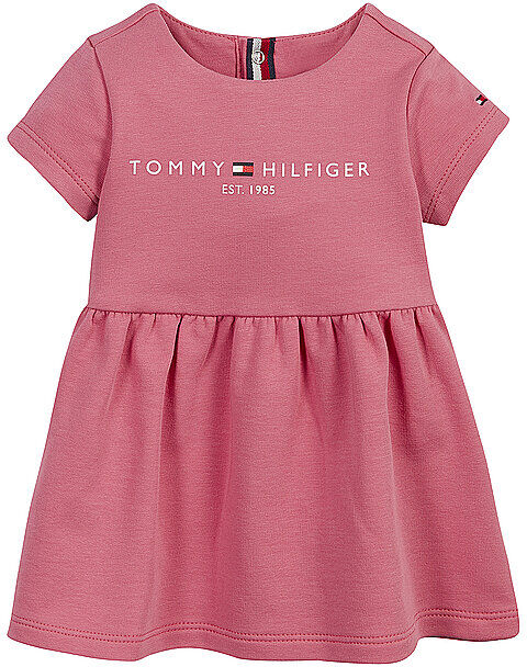 Tommy Hilfiger Baby Mädchen Kleid Essential pink   Kinder   Größe: 80   KN0KN01304