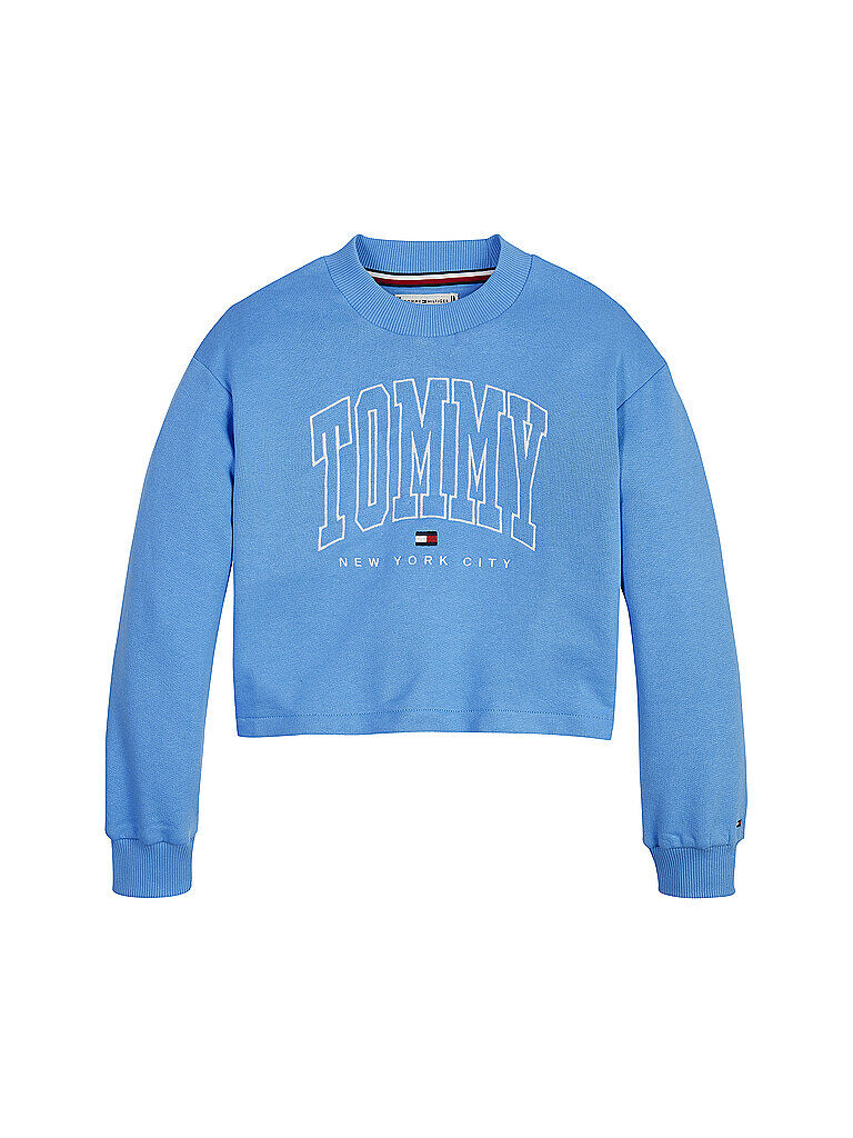 Tommy Hilfiger Mädchen Sweater blau   Kinder   Größe: 164   KG0KG06522