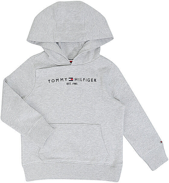 Tommy Hilfiger Jungen Kapuzensweater - Hoodie grau   Kinder   Größe: 116   KS00213