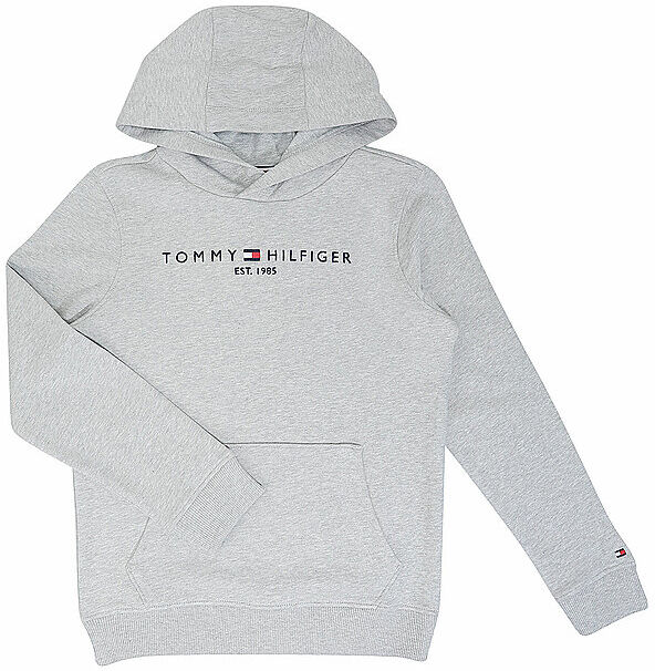 Tommy Hilfiger Jungen Kapuzensweater - Hoodie grau   Kinder   Größe: 152   KS00213