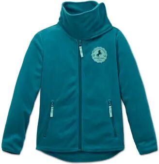 Tchibo - Fleecejacke aus recyceltem Material - Petrol -Kinder - Gr.: 122/128 Polyester  122/128