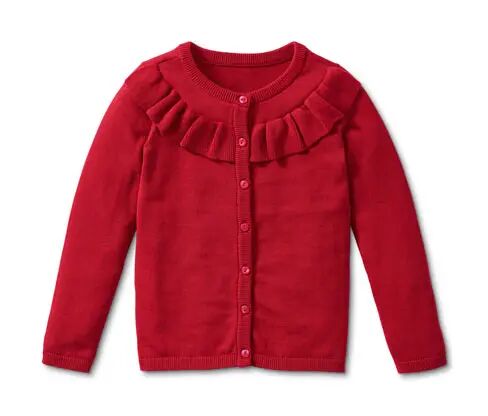 Tchibo - Strickjacke - Rot -Kinder - 100% Baumwolle - Gr.: 86/92 Baumwolle Rot 86/92