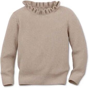 Tchibo - Strickpullover - Braun/Meliert -Kinder - 100% Baumwolle - Gr.: 122/128 Baumwolle  122/128