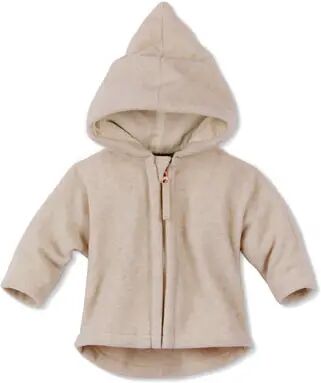 Tchibo - Microfleecejacke aus recyceltem Material - Creme/Meliert -Kinder - 100% Baumwolle - Gr.: 122/128 Polyester  122/128