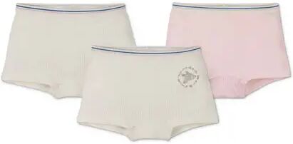 Tchibo - 3 Pantys - Creme -Kinder - Gr.: 98/104 Baumwolle 1x 98/104