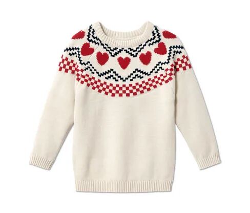 Tchibo - Norweger-Strickpullover - Dunkelblau -Kinder - Gr.: 98/104 Baumwolle  98/104