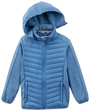 Tchibo - Hybrid-Softshelljacke aus recyceltem Material - Hellblau -Kinder - Gr.: 122/128 Polyester  122/128