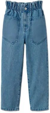 Tchibo - High-Waist-Jeans - Blau -Kinder - 100% Baumwolle - Gr.: 170/176 Baumwolle  170/176