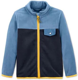 Tchibo - Fleecejacke aus recyceltem Material - Dunkelblau -Kinder - Gr.: 110/116 Polyester  110/116