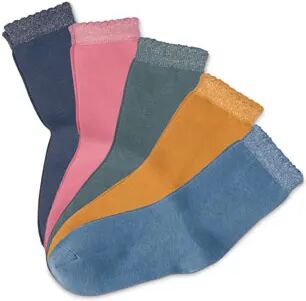 Tchibo - 5 Paar Socken - Dunkelblau -Kinder - Gr.: 35-38 Polyester 1x 35-38