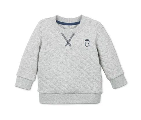 Tchibo - Sweatshirt - Grau/Meliert -Kinder - Gr.: 62/68 Polyester Grau 62/68