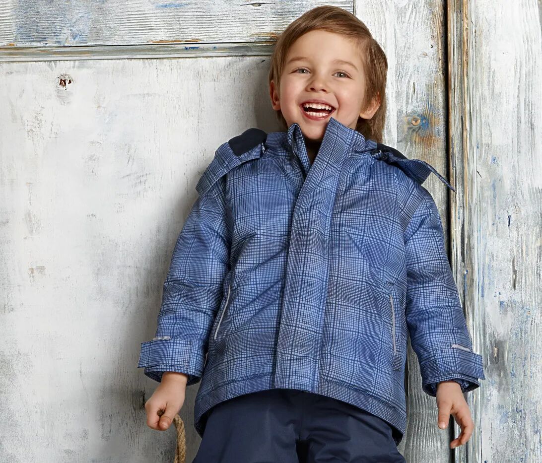 Tchibo - Jungen-Schnee-Kombi - Dunkelblau -Kinder - Gr.: 110/116 Polyester  110/116