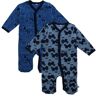 Pippi Pyžamo s nohavicemi 2-pack modré modrá