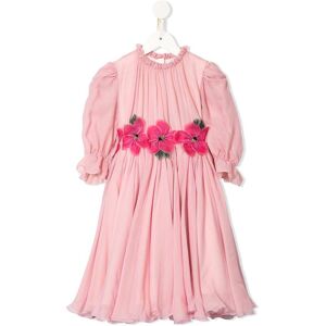 Dolce & Gabbana Kids Kleid mit Blumen-Print - Rosa 2/3/8/10/12/4/5/6 Unisex