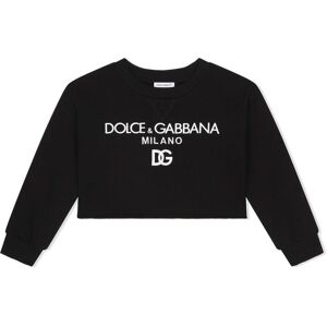 Dolce & Gabbana Kids Sweatshirt mit Logo-Print - Schwarz 8/10/12/2/3/4/5/6 Unisex