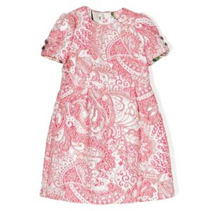 Dolce & Gabbana Kids Kleid mit Paisleymuster - Rosa 2/3/4/6/8/10/5/12 Unisex