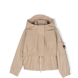 Brunello Cucinelli Kids Gefütterte Jacke mit Reißverschluss - Braun 4/5/6/7/8/9/10/11/12 Unisex