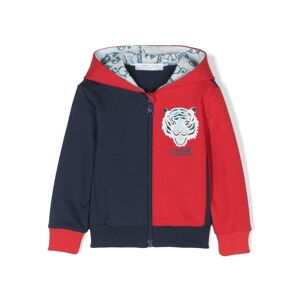 Roberto Cavalli Junior colour-block zip-up hoodie - Blau 6 mths/9 mths/12 mths/18 mths/2 yrs/3 yrs Unisex