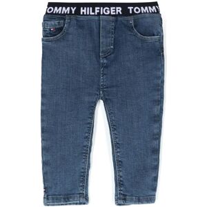 Tommy Hilfiger Junior Slim-Fit-Jeans mit Logo - Blau 6/9 mths/6 mths/12 mths/3/6 mths/9 mths Unisex