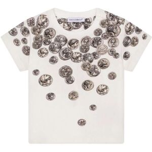 Dolce & Gabbana Kids T-Shirt mit grafischem Print - Weiß 3/6/6/9/9/12/12/18/18/24/24/30 Unisex