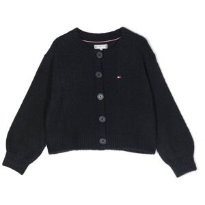 Tommy Hilfiger Junior Cardigan mit Logo-Stickerei - Blau 4/5/6/8/10/12/14/16 Unisex